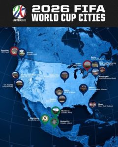 experience the excitement as cities around the world flood with passionate fans during the fifa world cup, celebrating the biggest football event on the planet.